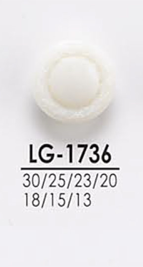 LG1736 Nút Cúc Hầm Nhựa Resin Casein IRIS