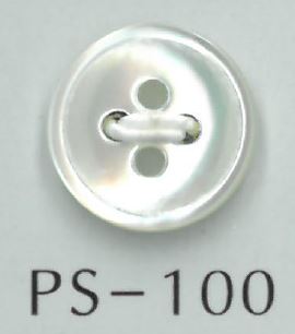 PS100 Nút Cúc Vỏ Trai 4 Lỗ Sakamoto Saji Shoten