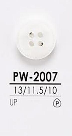 PW2007 Cúc áo để Nhuộm IRIS