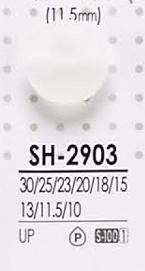 SH2903 Cúc Polyester để Nhuộm IRIS