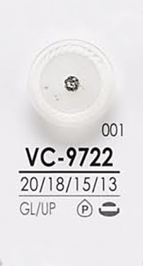 VC9722 Để Nhuộm, Cúc đá Pha Lê Giống Như Cuộn Tròn Màu Hồng IRIS