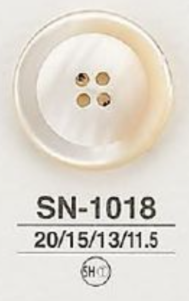 SN1018 Sản Xuất Bởi Xà Cừ 4 Lỗ ở Mặt Trước, Cúc Bóng IRIS
