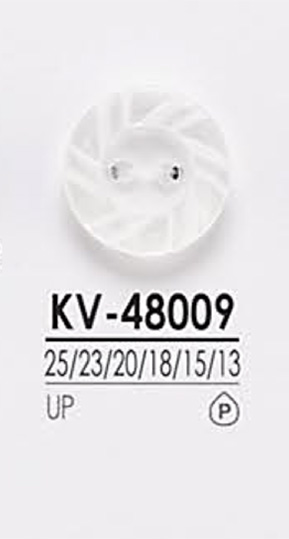 KV48009 Cúc Polyester 2 Lỗ đơn Giản IRIS
