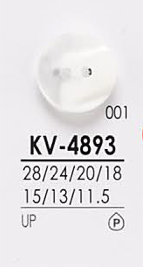 KV4893 Cúc áo để Nhuộm IRIS