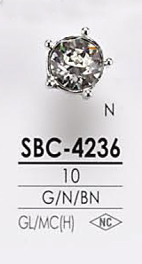 SBC4236 Cúc đá Pha Lê IRIS