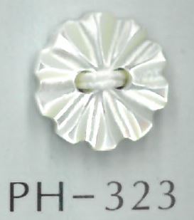 PH323 Cúc Vỏ Trai Vỏ Hoa 2 Lỗ Sakamoto Saji Shoten