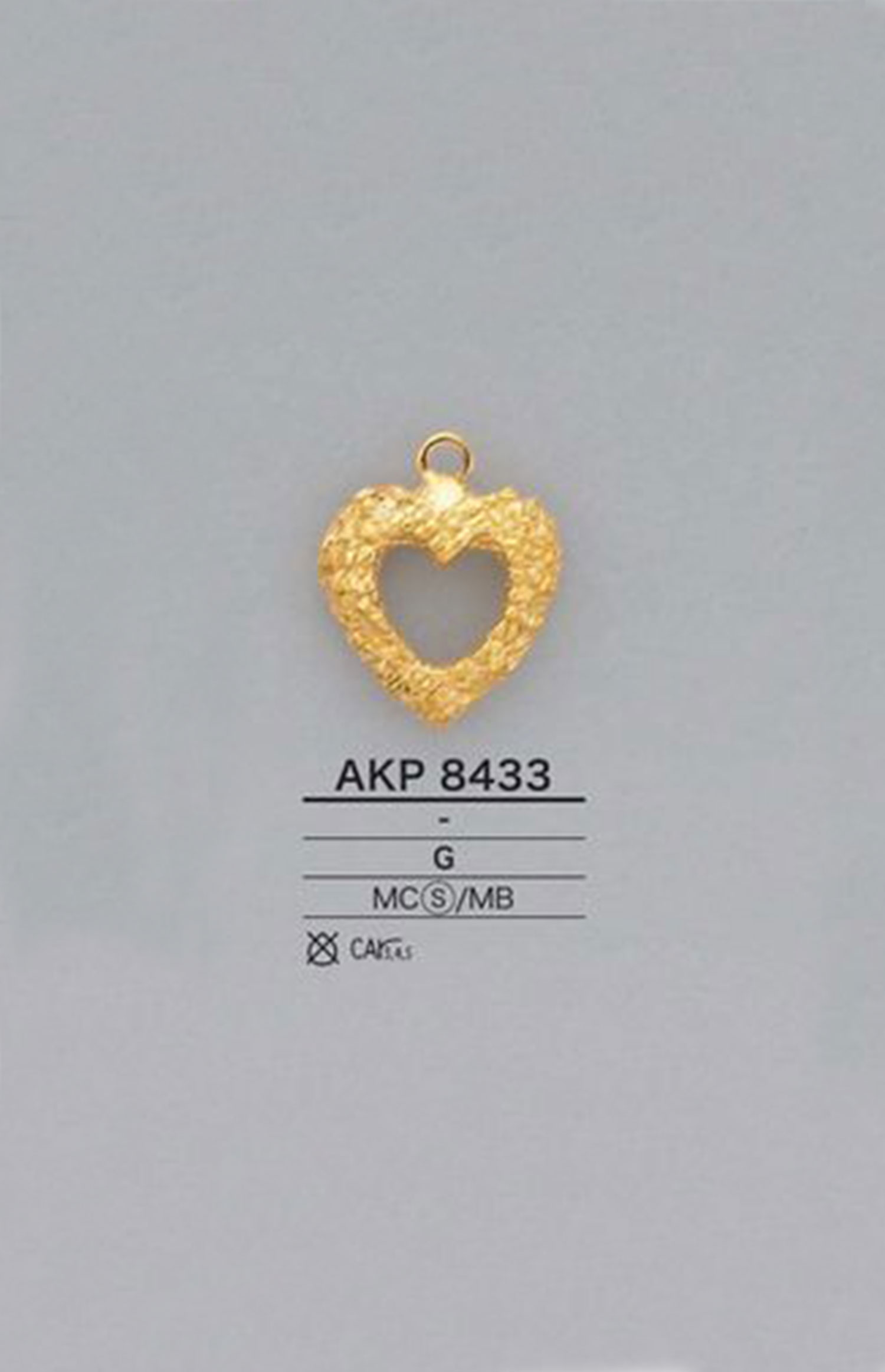 AKP8433 Điểm Dây Khoá Kéo Hình Trái Tim (Bộ Tay Khéo Phéc Mơ Tuya) IRIS