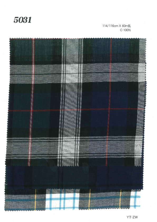 MU5031 Kẻ Caro Vải Cotton Lawn Ueyama Textile