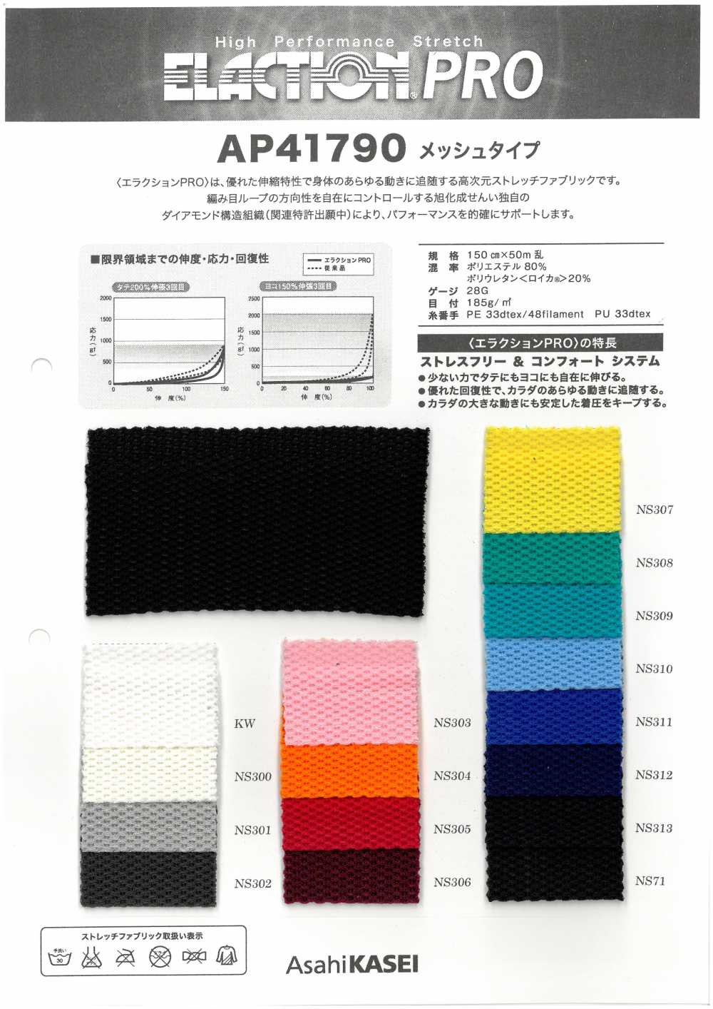 AP41790 Vải Co Giãn Loại Vải Lưới Japan Stretch