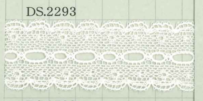 DS2293 Chiều Rộng Dây đăng Ten Cotton : 20 Mm[Ren / Đăng Ten] Daisada