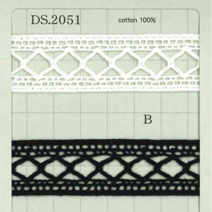 DS2051 Chiều Rộng Ren / Đăng Ten đua Thang: 21mm Daisada