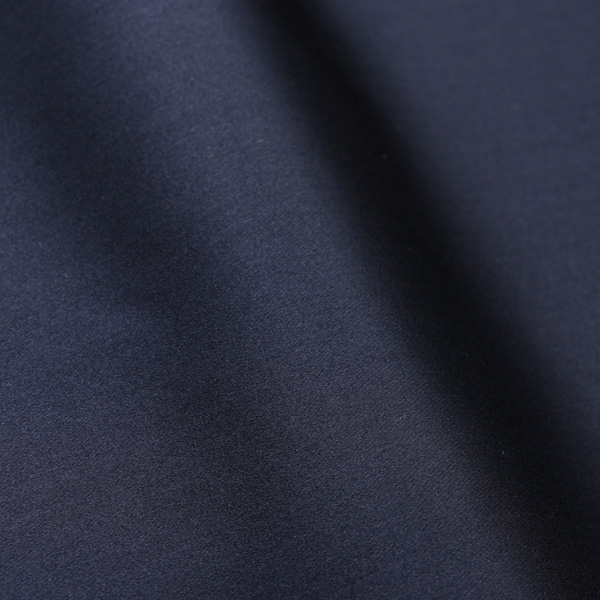 107 Sản Xuất Tại Nhật Bản Lụa May Cổ áo Vest Hỗn Hợp Hai Mặt Màu Xanh đậm[Vải] Yamamoto(EXCY)