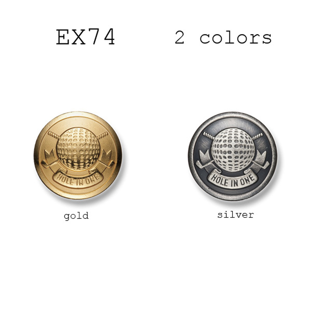 EX74 Cúc Kim Loại Cho Comple Và áo Khoác Trong Nước Yamamoto(EXCY)