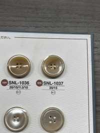 SNL1037 Vật Liệu Tự Nhiên 4 Lỗ Cúc Vỏ Xà Cừ IRIS Ảnh phụ