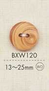 BXW120 Cúc 2 Lỗ Bằng Gỗ Chất Liệu Tự Nhiên