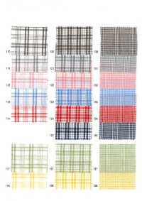 1120 Kẻ Caro Kẻ Sọc[Vải] Ueyama Textile Ảnh phụ