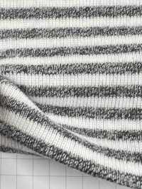 126 Cotton Polyester Heather 30 Sọc Ngang Dệt Kim Rib Tròn[Vải] VANCET Ảnh phụ