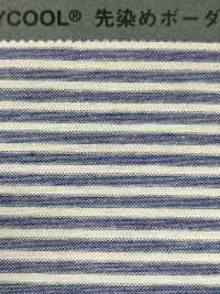 1076026 Cotton × TRYCOOL 36G Mũi đan Hạt Gạo Sọc Ngang[Vải] Takisada Nagoya Ảnh phụ