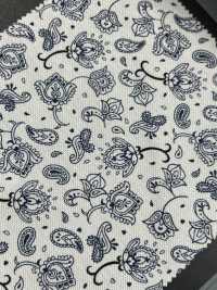 1077935 T / C Mũi đan Hạt Gạo Paisley Print[Vải] Takisada Nagoya Ảnh phụ