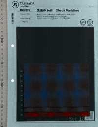 1084976 Sợi Nhuộm Chéo Kiểm Tra Biến Thể[Vải] Takisada Nagoya Ảnh phụ