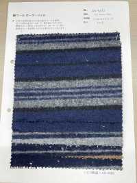 AN-9273 Len Cotton đan Chéo Sọc Ngang[Vải] ARINOBE CO., LTD. Ảnh phụ