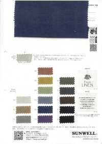 13466 40 Chỉ đơn Vải Lanh Pháp Chải Vải Bố Canvas Gia Công Máy Giặt Vải SUNWELL ( Giếng Trời ) Ảnh phụ