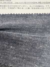 14167 Quần Yếm & Vải Thô Dungaree Bằng Vải Cotton/vải Sợi Gai Kẻ Sọc SUNWELL ( Giếng Trời ) Ảnh phụ