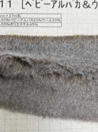 NT-2011 Lông Thủ Công [hỗn Hợp Alpaca Bé][Vải] Ngành Công Nghiệp Hàng Tồn Kho Nakano Ảnh phụ