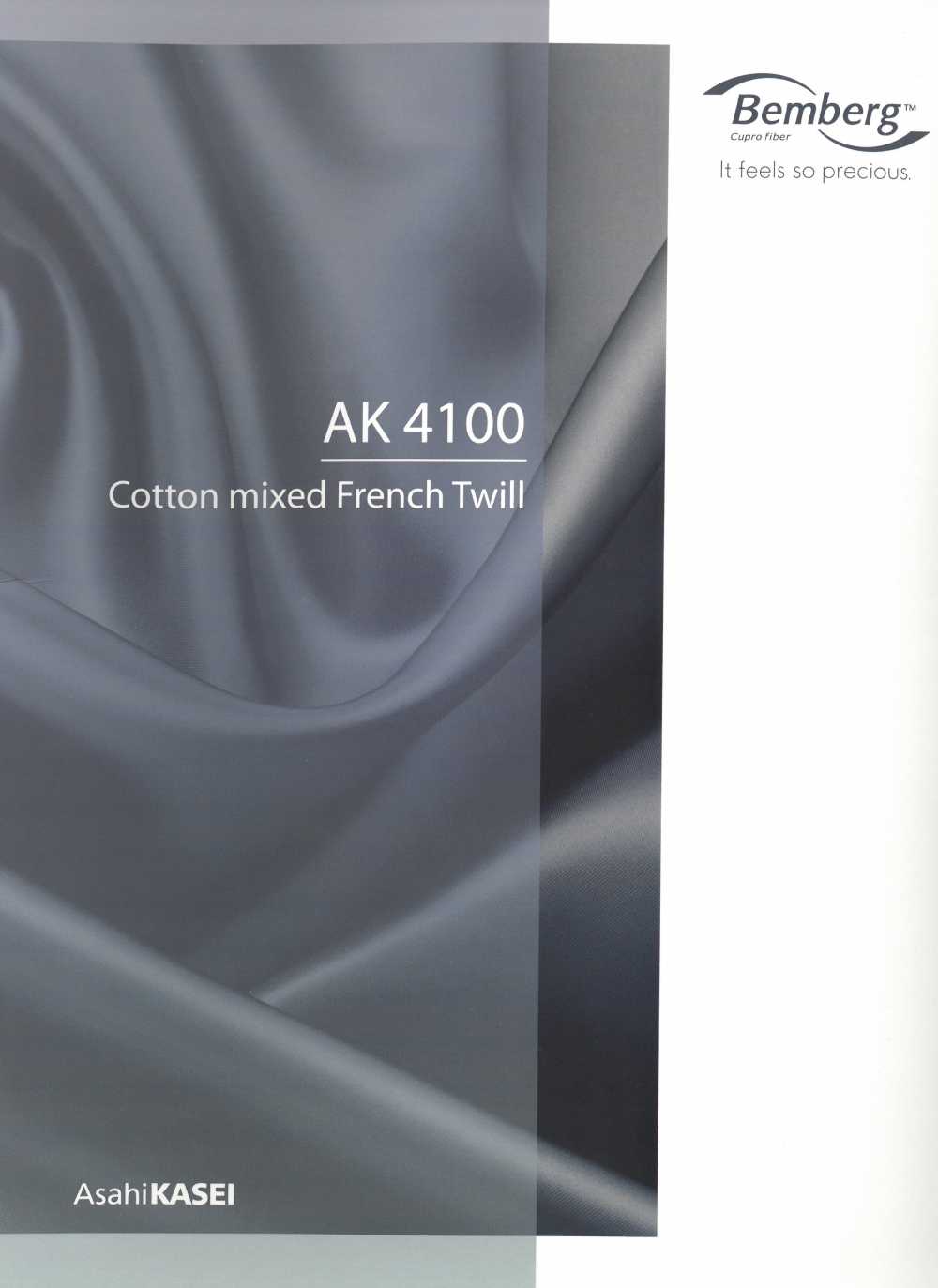 AK4100 Vải Lót Twill đặc Biệt Cupro Cotton Kiểu Pháp (Bemberg) Asahi KASEI