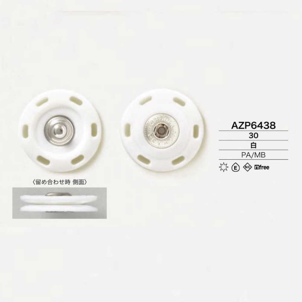 AZP6438 Cúc Cúc Bấm Nylon/đồng Thau[Cúc bấm] IRIS