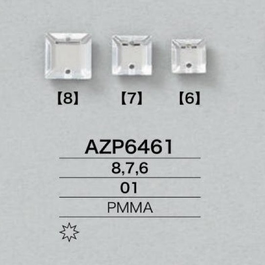 AZP6461 Các Bộ Phận May Nhựa Resin Acrylic[Các sản phẩm khác] IRIS
