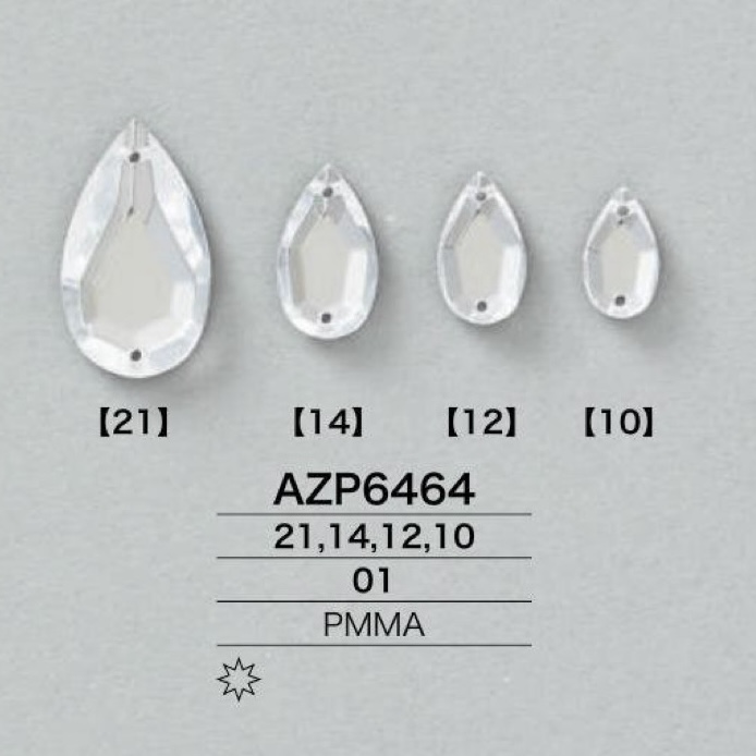 AZP6464 Các Bộ Phận May Nhựa Resin Acrylic[Các sản phẩm khác] IRIS