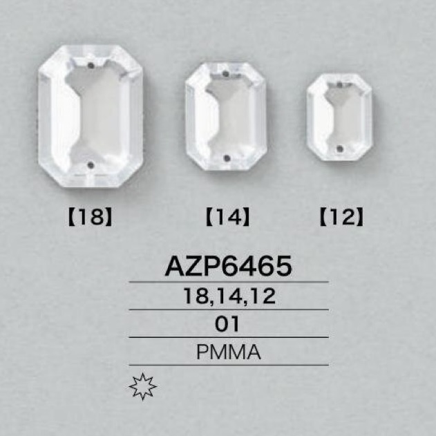 AZP6465 Các Bộ Phận May Nhựa Resin Acrylic[Các sản phẩm khác] IRIS