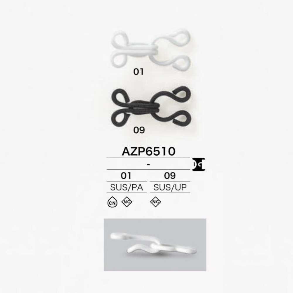AZP6510 Móc Lò Xo Bằng Thép Không Gỉ/nylon/polyester IRIS