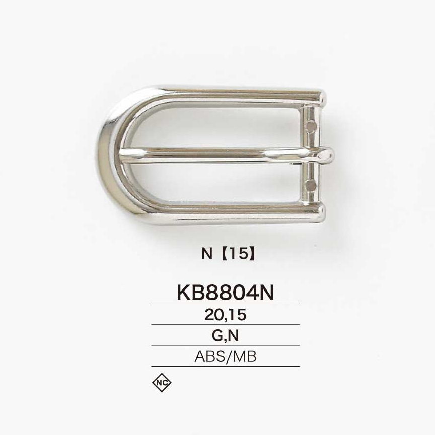 KB8804N Khóa Hình Cánh Mặt Thắt Lưng Nhựa Resin ABS/đồng Thau[Mặt Thắt Lưng Và Khoen] IRIS