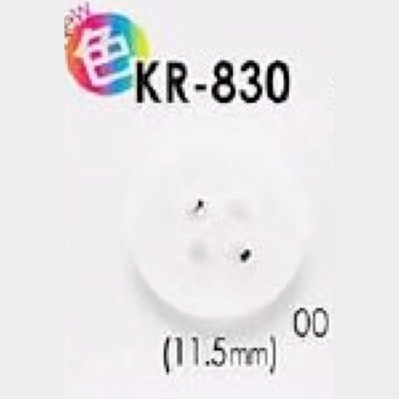 KR830 Cúc 4 Lỗ Polyurethane IRIS