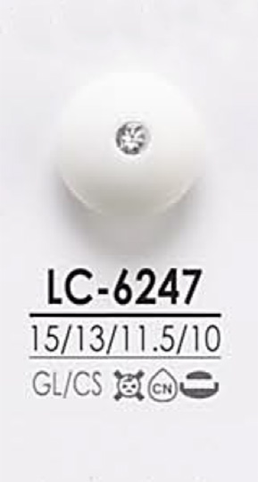 LC6247 Để Nhuộm, Cúc đá Pha Lê Giống Như Cuộn Tròn Màu Hồng IRIS