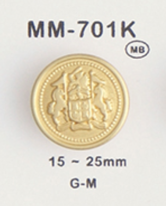 MM701K Cúc Kim Loại DAIYA BUTTON