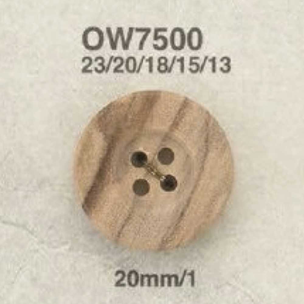 OW7500 Cúc Gỗ 4 Lỗ IRIS