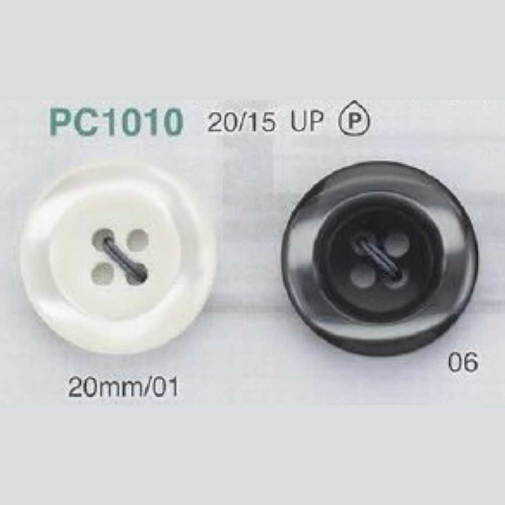 PC1010 Cúc Nhựa Resin Polyester 4 Lỗ IRIS