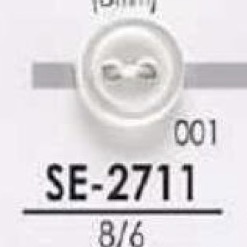 SE2711 Cúc Hai Lỗ Nhựa Resin Polyester IRIS