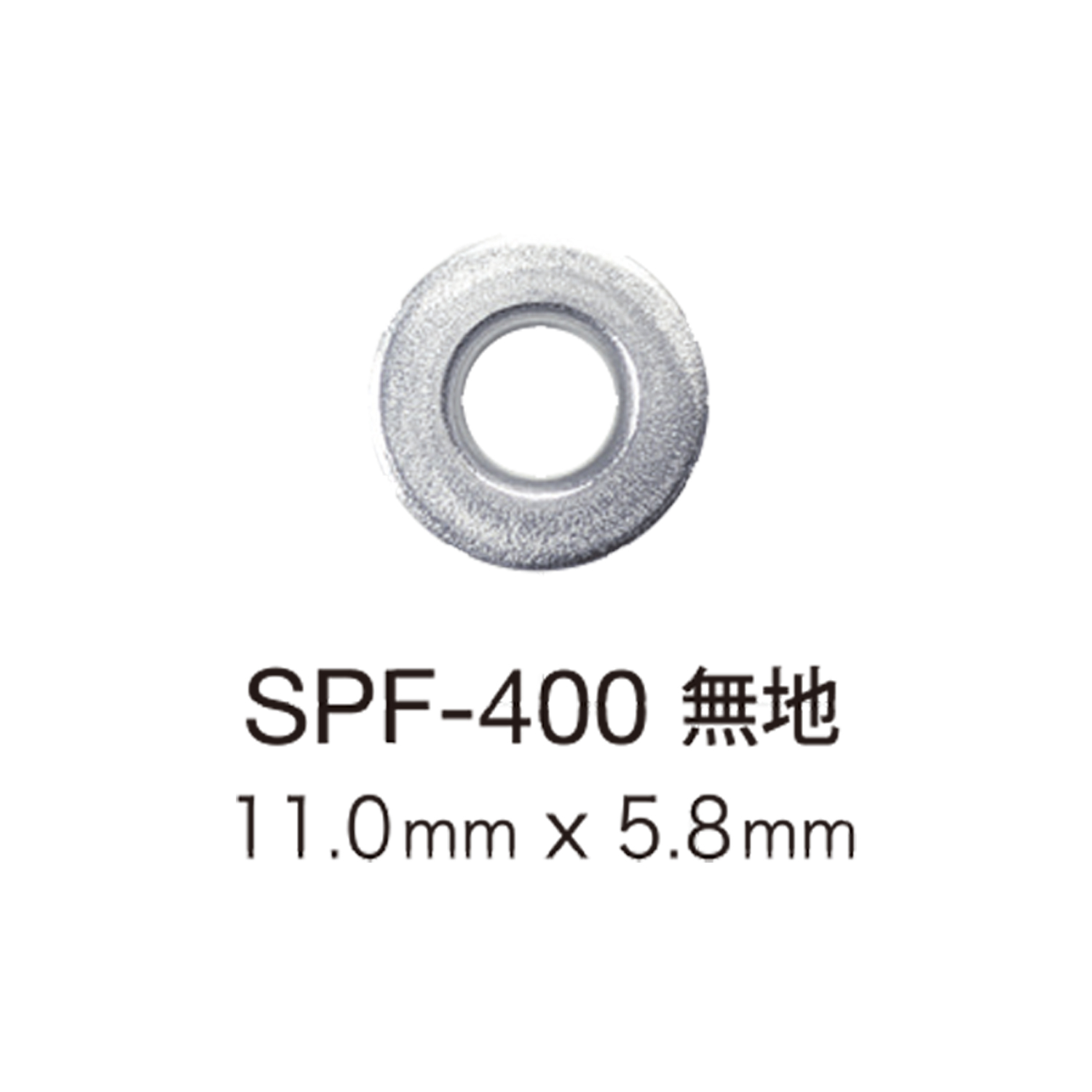 SPF400 Mắt Cáo Eyelet Gắn Phẳng 11mm X 5,8mm[Cúc Bấm 4 Thành Phần/ Mắt Cáo Eyelet] Morito(MORITO)
