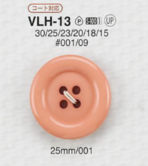 VLH13 Cúc Nhựa Resin Polyester 4 Lỗ IRIS