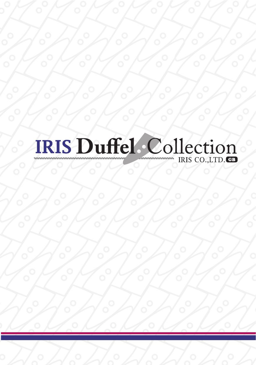 IRIS-SAMPLE-GB Bộ Sưu Tập Duffle[Catalogue Sản Phẩm] IRIS