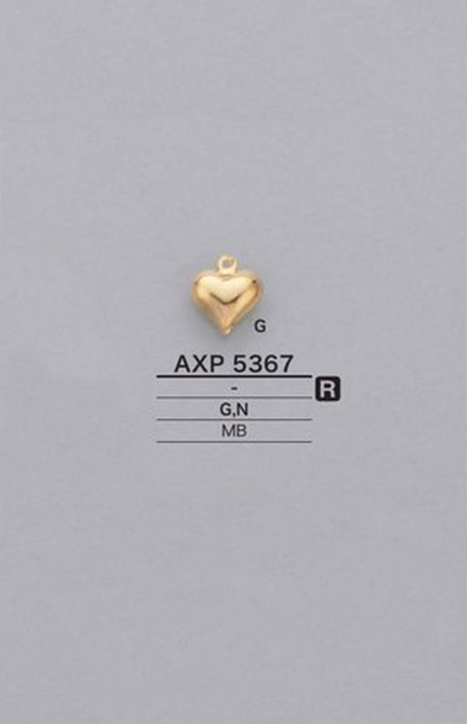 AXP5367 Các Bộ Phận Họa Tiết Trái Tim[Hàng Hóa Khác Và Những Thứ Khác] IRIS