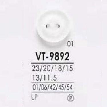 VT9892 Cúc Hai Lỗ Nhựa Resin Polyester IRIS