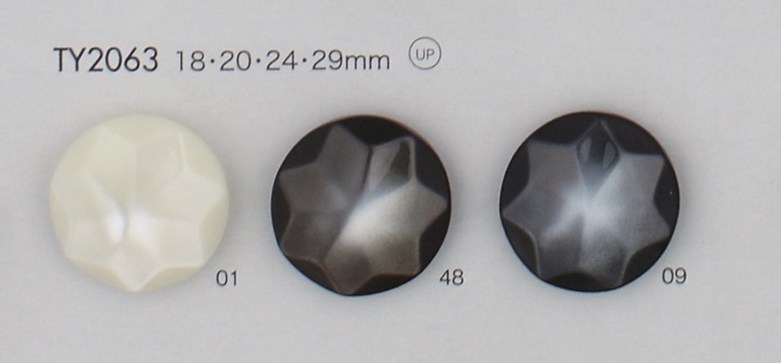 TY2063 Cúc Nhựa Resin Polyester DAIYA BUTTON