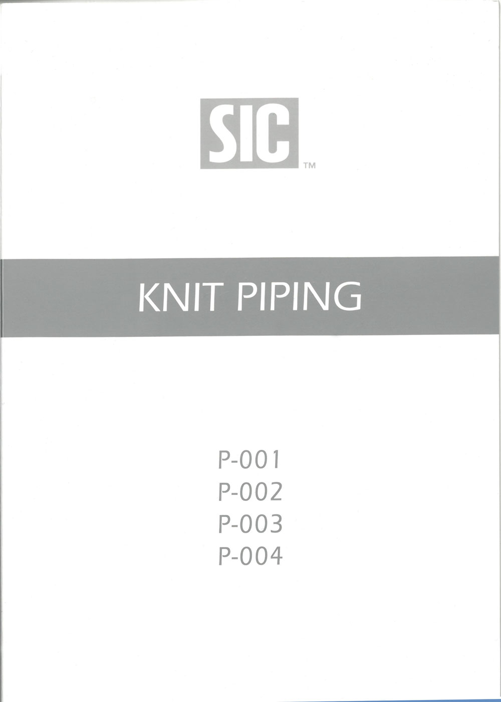 COMPO-SAMPLE Catalogue Sản Phẩm Dây Viền ống Vải Dệt Kim