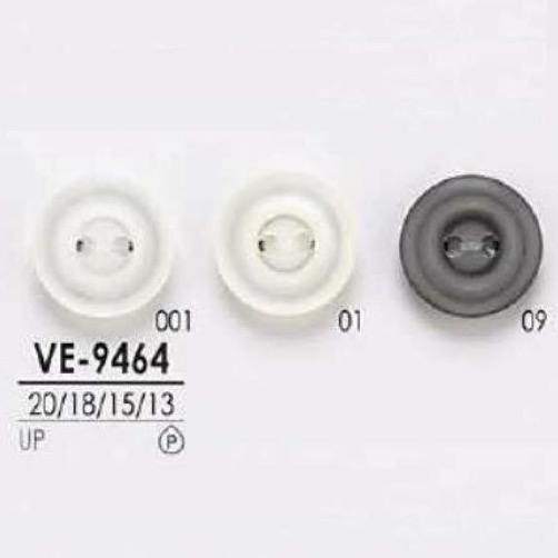 VE9464 Cúc Hai Lỗ Nhựa Resin Polyester IRIS