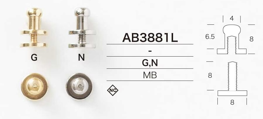 AB3881L Phần Nắp Vặn AB3881L[Các sản phẩm khác] IRIS
